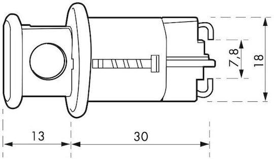 Thirard Key for Electrical Panel Electrical Panel 00091252