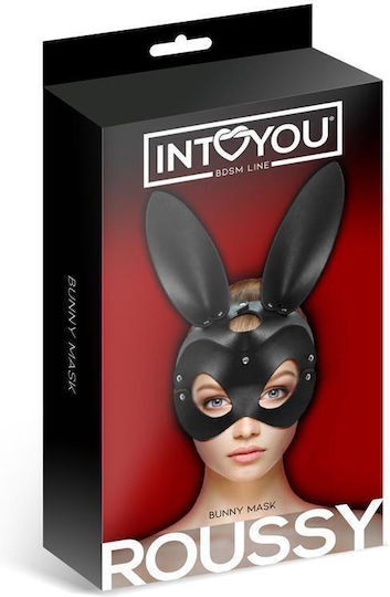IntoYou BDSM Μάσκα σε Μαύρο Χρώμα