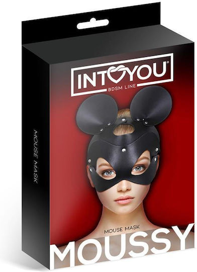 IntoYou BDSM Μάσκα σε Μαύρο Χρώμα