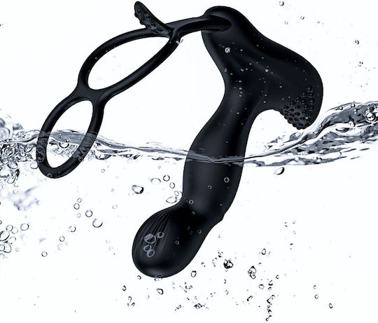 Kinksters Anal Plug with Wireless Functionality and Vibration Black