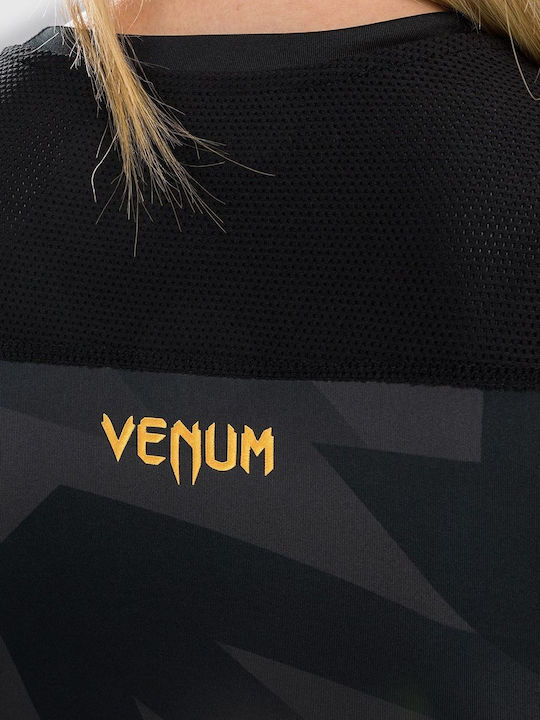 Venum Женска Тениска VENUM-04683 за Джиу-джицу Черен