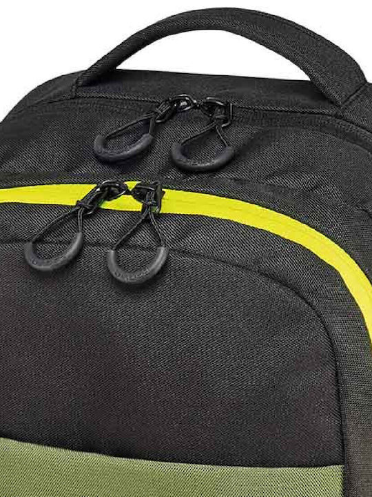 Herlitz Be Clever School Bag Backpack Elementary, Elementary Black with Water Bottle Holder 18Liters