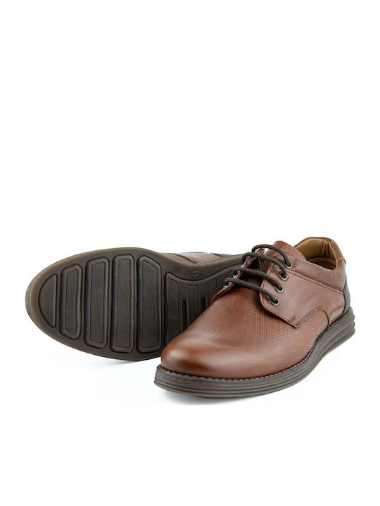 Men's Leather Casual Shoes Brown