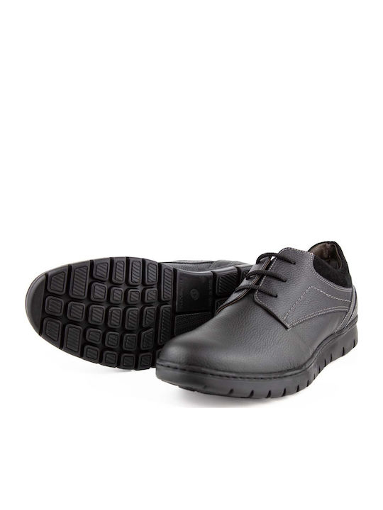 Men's Leather Casual Shoes Black