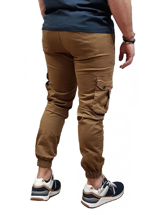 Senior Men's Trousers Cargo in Slim Fit Cigar