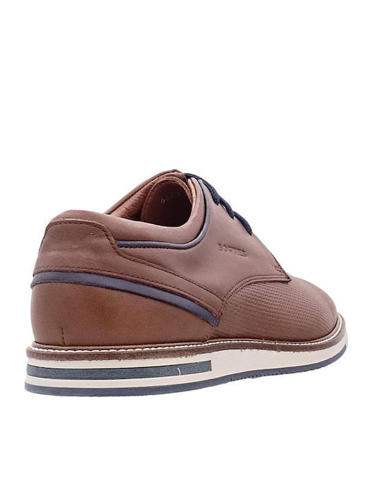 Men's Leather Casual Shoes Tabac Brown
