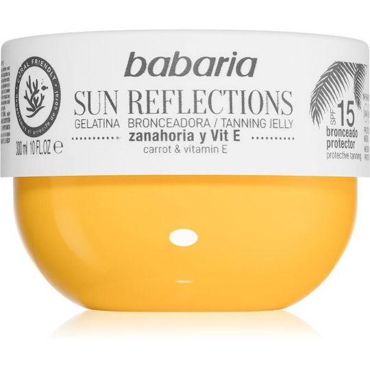 Babaria Sun Reflections Carrot & Vitamin E Αντηλιακή Κρέμα Σώματος SPF15 300ml