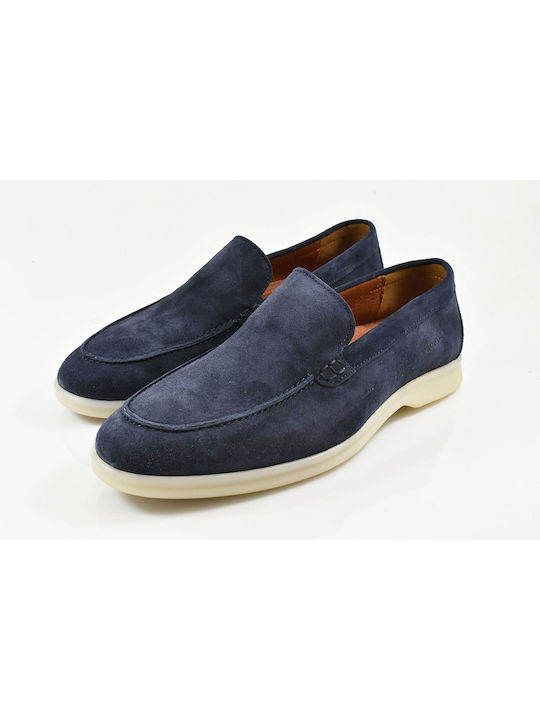 Softies Men's Moccasins Blue