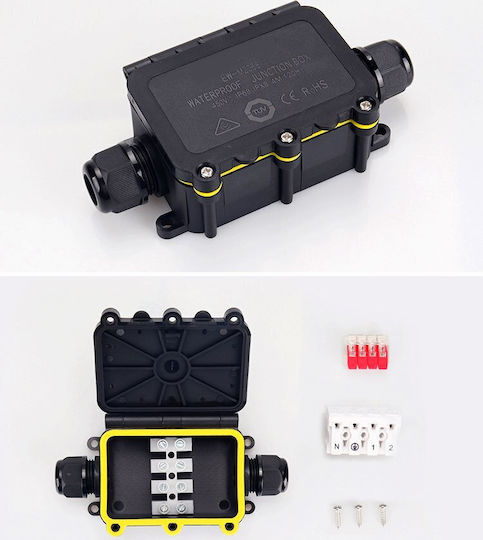 Surface-Mounted Electrical Box Branching Watertight IP68 in Copper Color M2068S