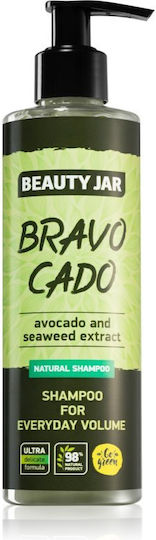 Beauty Jar Bravocado Shampoos Reconstruction/Nourishment for Fragile, Αντι-Θραύση Hair 250ml