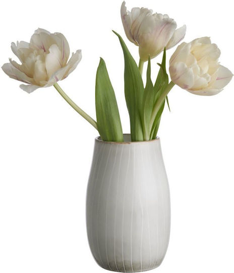 Butlers Vază Decorativă Ceramică Gri 9x9x17cm 1buc