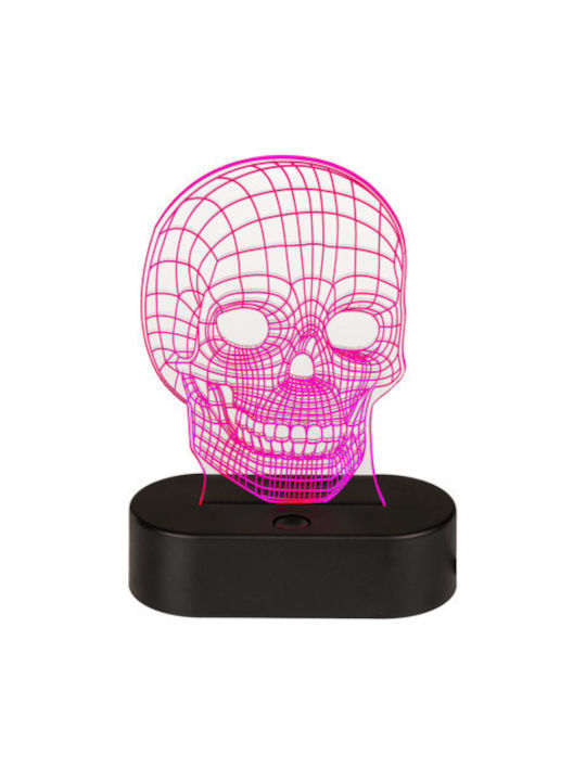Out of the Blue Decorative Lamp 3D Illusion Purple