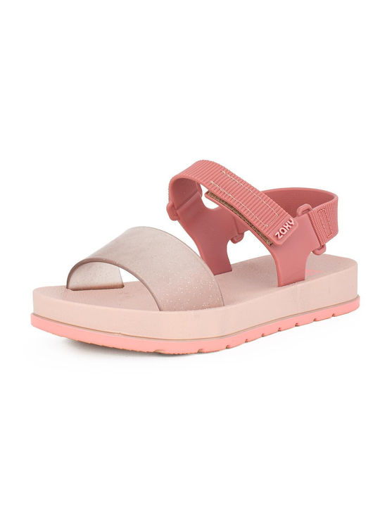 Zaxy 780-23227-39-2 beach sandals nude/glitter -Pink