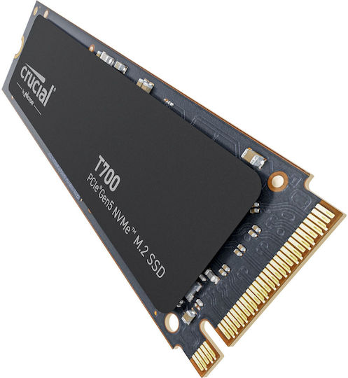 Crucial T700 SSD 4TB Тип M.2 С Връзка PCI Express 5.0 Съвместим С PlayStation 5 CT4000T700SSD3