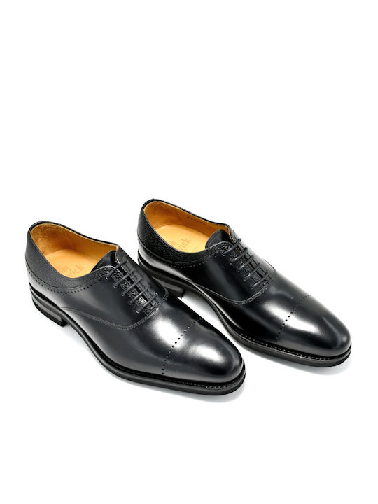 Berwick Men's Leather Dress Shoes Black