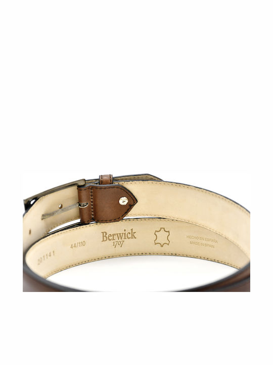 Herren Gürtel Leder Braun