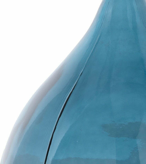 La Redoute Interieurs Glas Vase Blau 29x29x42cm