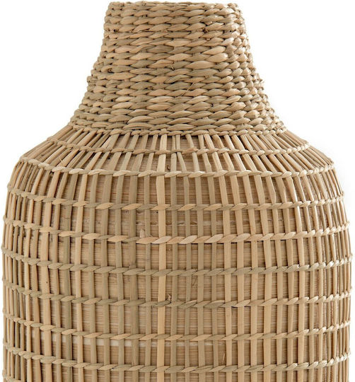 La Redoute Interieurs Holzvase Beiges 17,5x17,5x32cm