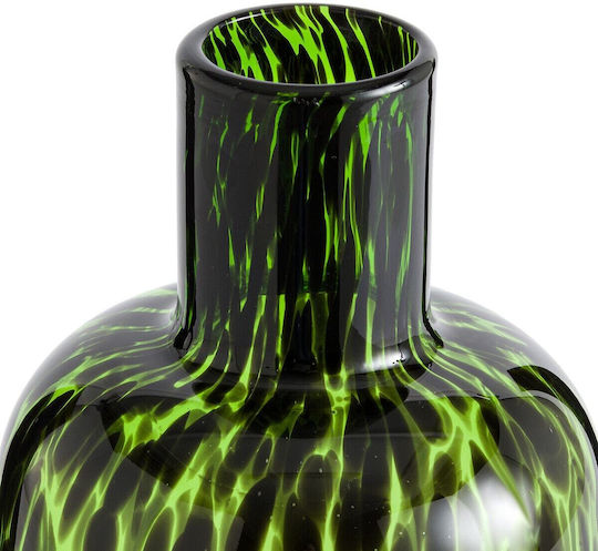 La Redoute Interieurs Vase Glas Grün 15x15x30cm