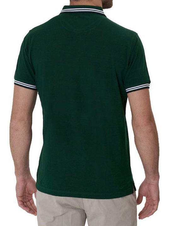 Dors Men's Short Sleeve Blouse Polo Green