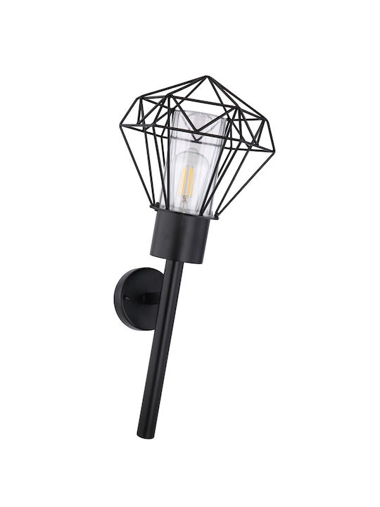 Globo Lighting Επιτοίχιο Εξωτερικό Φαναράκι E27 IP44