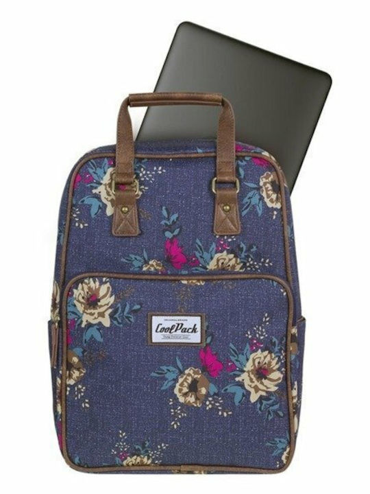 Coolpack Σχολική Τσάντα Πλάτης Γυμνασίου - Λυκείου Πολύχρωμη με Θήκη για Παγούρι