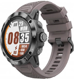 Coros Vertix 2 Titan 50mm Wasserdicht Smartwatch mit Pulsmesser (Obsidian)