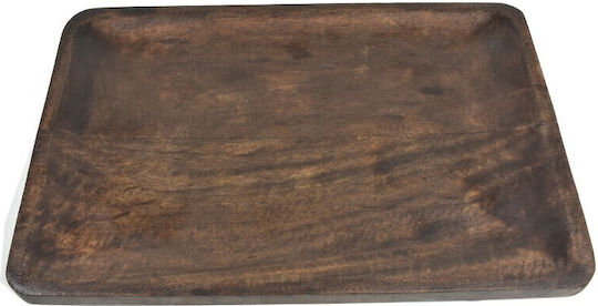 Nakaro Wood Wooden Cheese Serving Platter 40x26x8cm