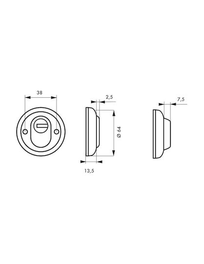 Thirard Defender Lock Silver