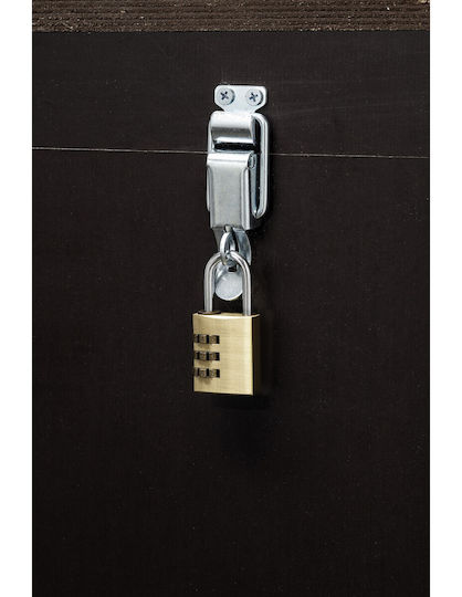 Thirard Door Hook Padlock Silver