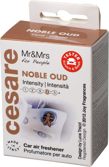 Mr & Mrs Fragrance Car Air Freshener Air Vent Vanilla / Gardenia