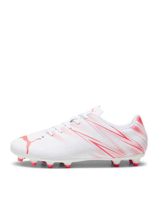 PUMA Attacanto Football Shoes with Cleats White