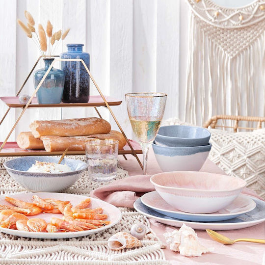 Butlers Ποτήρι από Γυαλί σε Χρυσό Χρώμα Κολωνάτο 400ml
