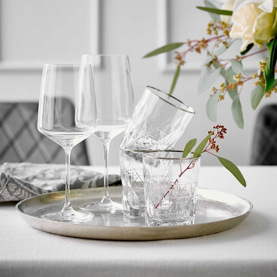 Butlers Pahar Cafea / Cafea grecească Freddo din Sticlă în Culoarea Argintiu 345ml