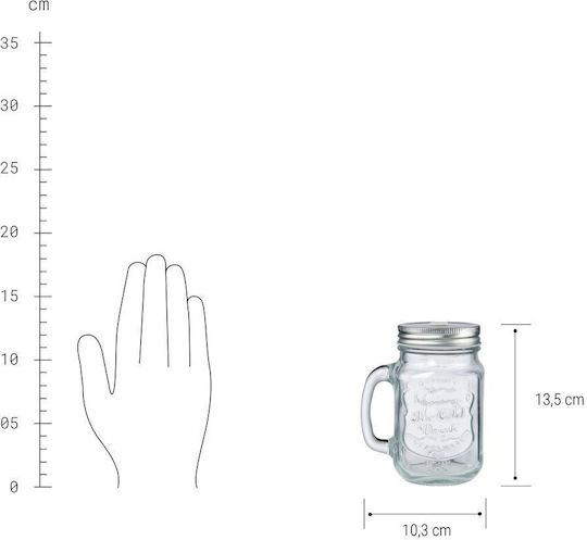 Butlers Ποτήρι Νερού από Γυαλί 450ml