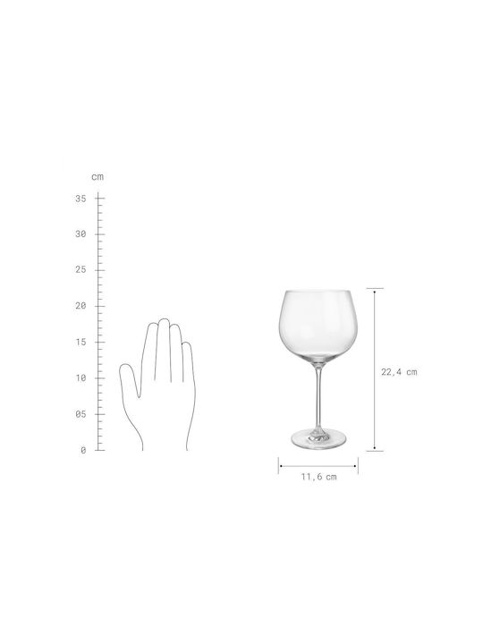 Butlers Ποτήρι Κοκτέιλ/Ποτού από Γυαλί Κολωνάτο 780ml
