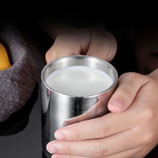 Koupakoupa Becher Metallisch Silber 300ml