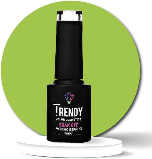 Trendy Color Cosmetics Halb-permanenter Nagellack 21 6ml 1Stück