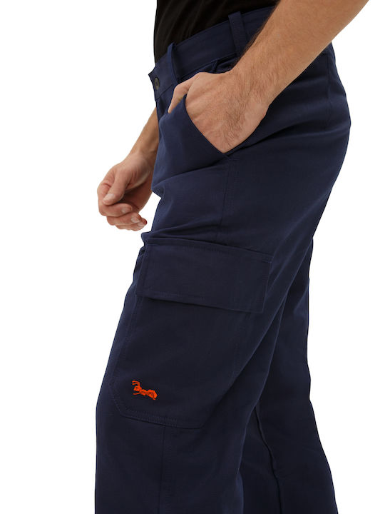 strongAnt Work Cotton Trousers Blue