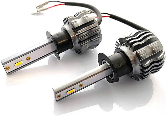 Photon Λάμπες Αυτοκινήτου H1 / H3 LED Κίτρινο 12-24V 2τμχ