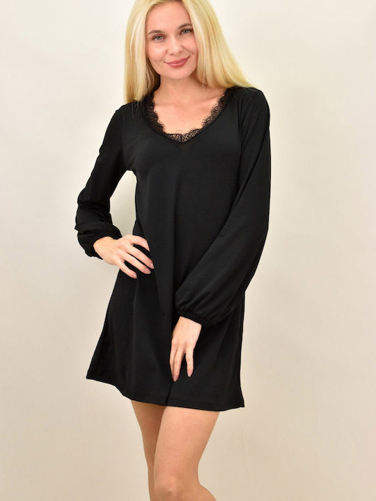 Mini Evening Dress Black