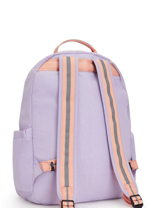 Kipling Seoul Schulranzen Rucksack Grundschule, Grundschule in Flieder Farbe