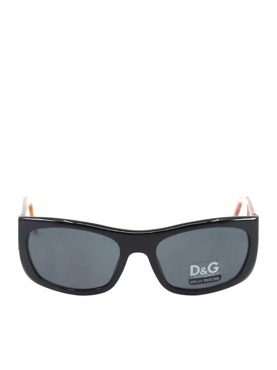 Dolce & Gabbana Γυαλιά Ηλίου Μαύρα με Κοκκάλινο Σκελετό Dolce & Gabbana Γυαλιά Ηλίου Μαύρα με Κοκκάλινο Σκελετό