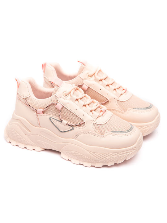 Malesa Chunky Sneakers Pink