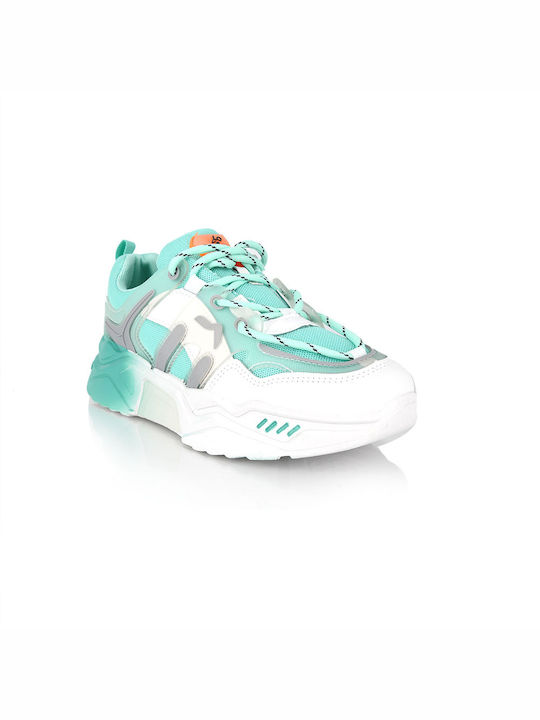 Malesa Sneakers White / Blue