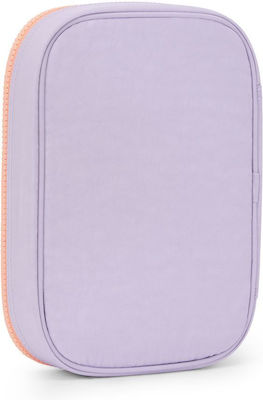 Kipling 100 Pens Pencil Case with 1 Compartment Lilac