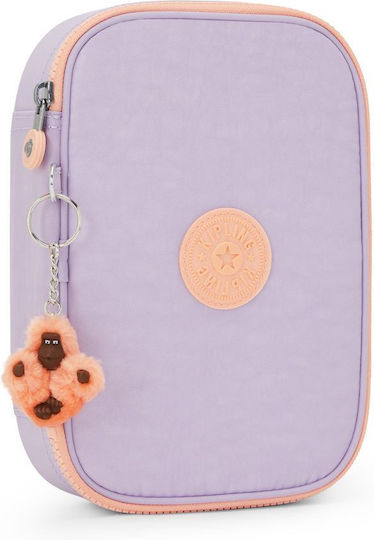 Kipling 100 Pens Pencil Case with 1 Compartment Lilac