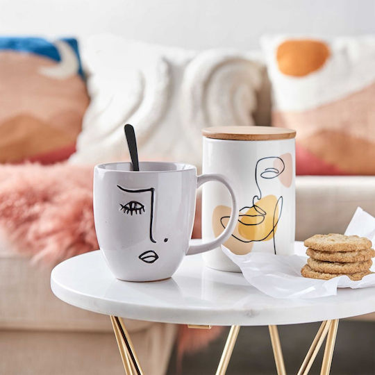 Butlers Κούπα Γυάλινη Λευκή 350ml Butlers Κούπα Γυάλινη Λευκή 350ml