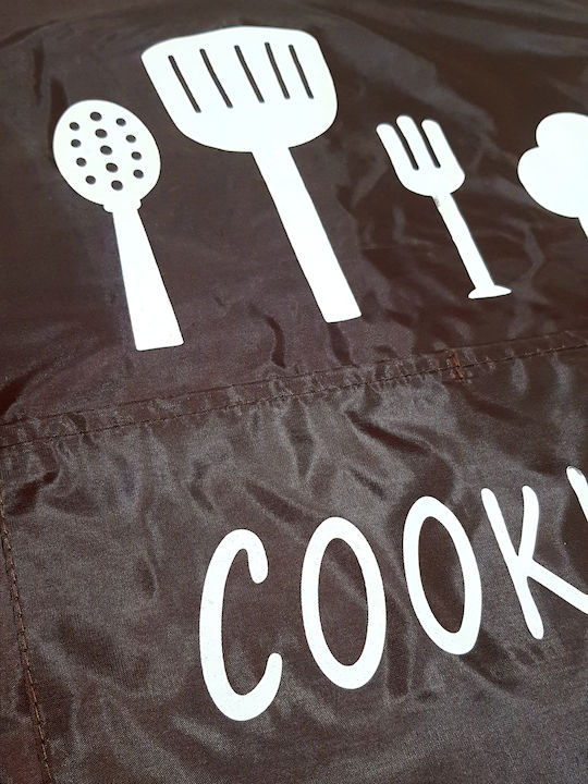 Whitegg Cooking Αδιάβροχη Ποδιά Κουζίνας 70x66cm