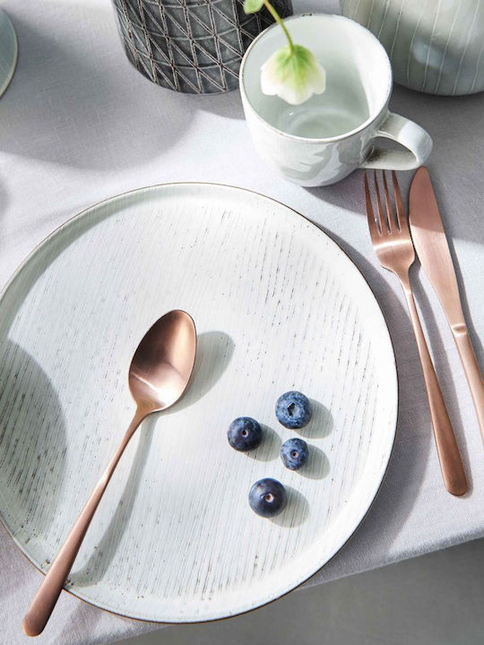 Butlers Henley Plate Shallow Ceramic White with Diameter 26.5cm
